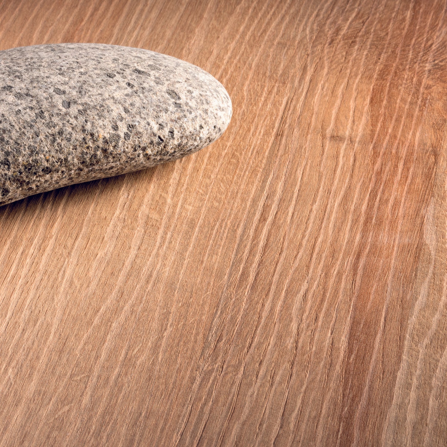  specchio e lampada LED 80x40 cm legno rovere by CeramicStore | Lo specialista del tuo bagno