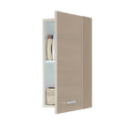 Pensile in nobilitato melaminico con un'anta Cubi&Co serie Star 35x70x18 cm - Larice