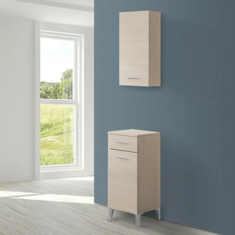 Base a un'anta e un cassetto Cubi&Co serie Star 35x83,5x34 cm - Larice