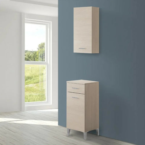 Base a un'anta e un cassetto Cubi&Co serie Star 35x83,5x34 cm - Larice