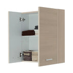 Pensile a due ante Cubi&Co serie Star con apertura tradizionale 60x70x18 cm - Larice