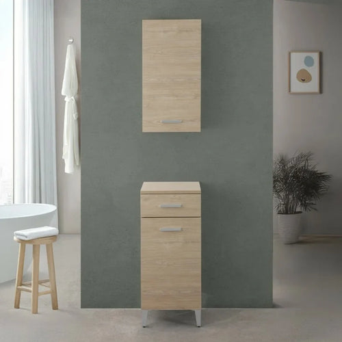 Base a un'anta e un cassetto Cubi&Co serie Star 35x83,5x34 cm - Rovere dolomite