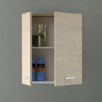 Pensile a due ante Cubi&Co serie Star con apertura tradizionale 60x70x18 cm - Rovere dolomite