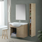 Pensile a un'anta lunga Cubi&Co serie Star 24x150x15 cm - Rovere dolomite