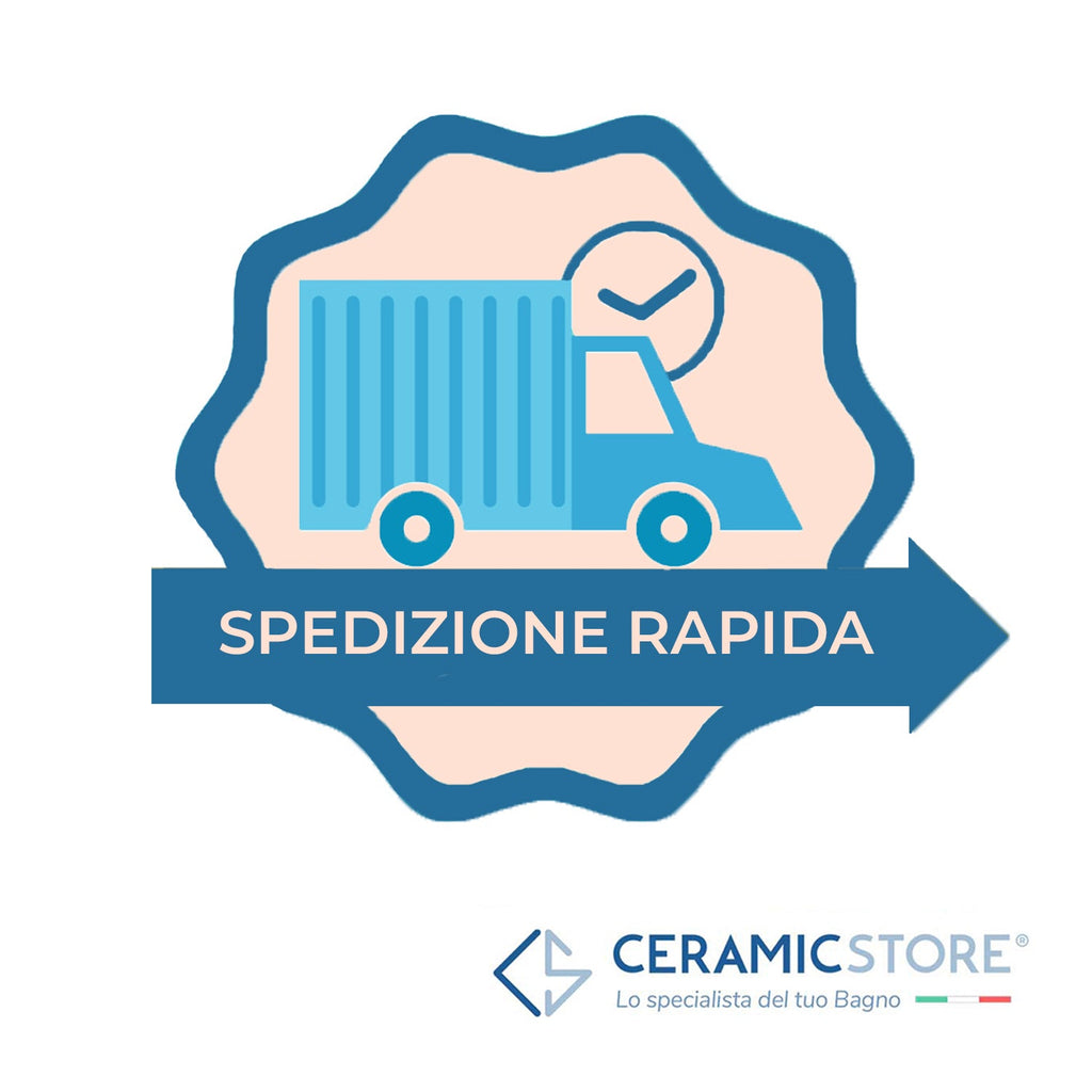  Mensola in legno per lavabi da appoggio 190 cm Finitura Rovere Antico Grezzo