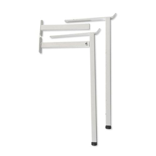 2 Piedi per pilozzo BathCore modello Elvas - Bianco