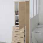 Colonna portasciugamani Cubi&Co serie Star 35x154x34 cm - Larice