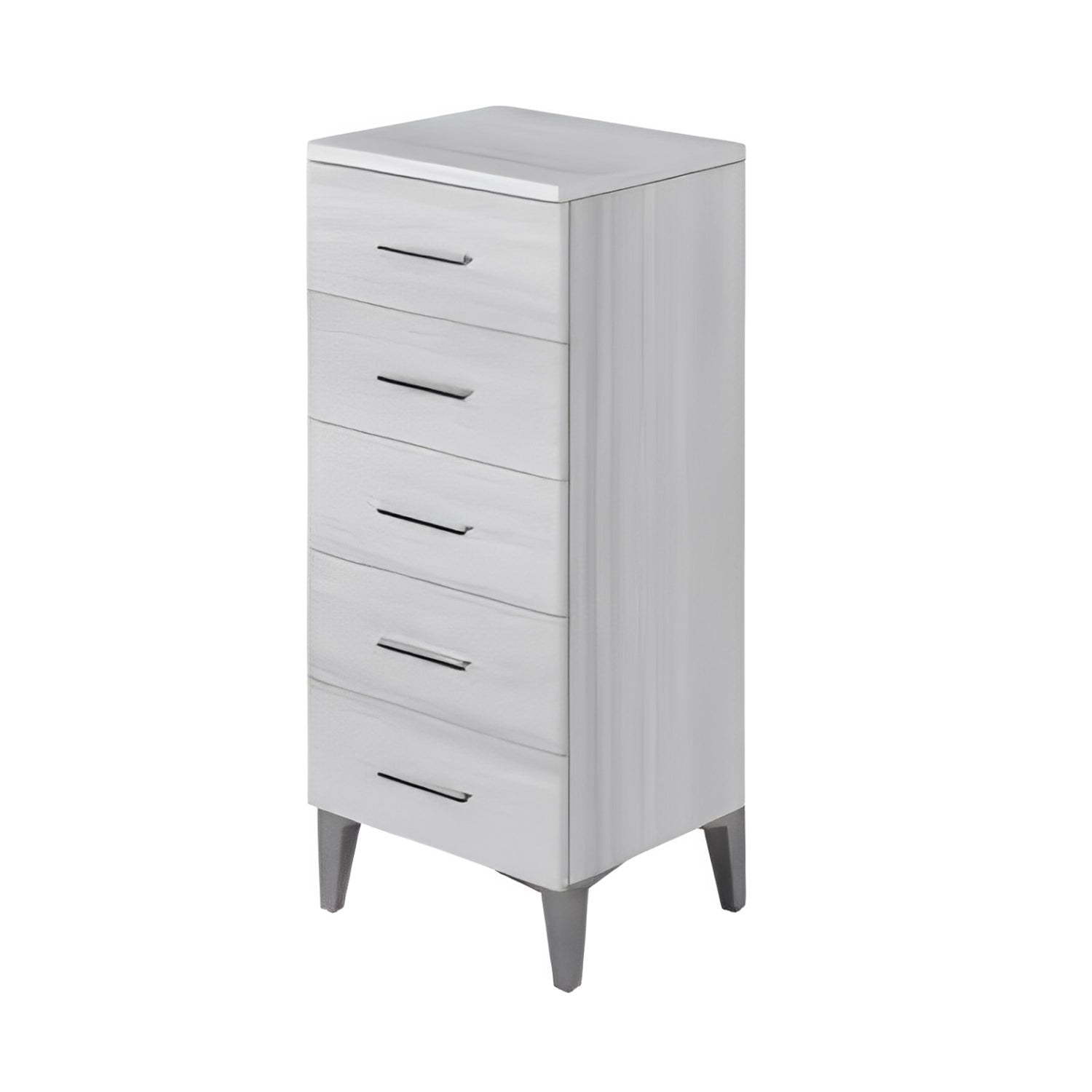 Base con cinque cassetti Cubi&Co serie Star 35x83,5x34 cm - Grigio