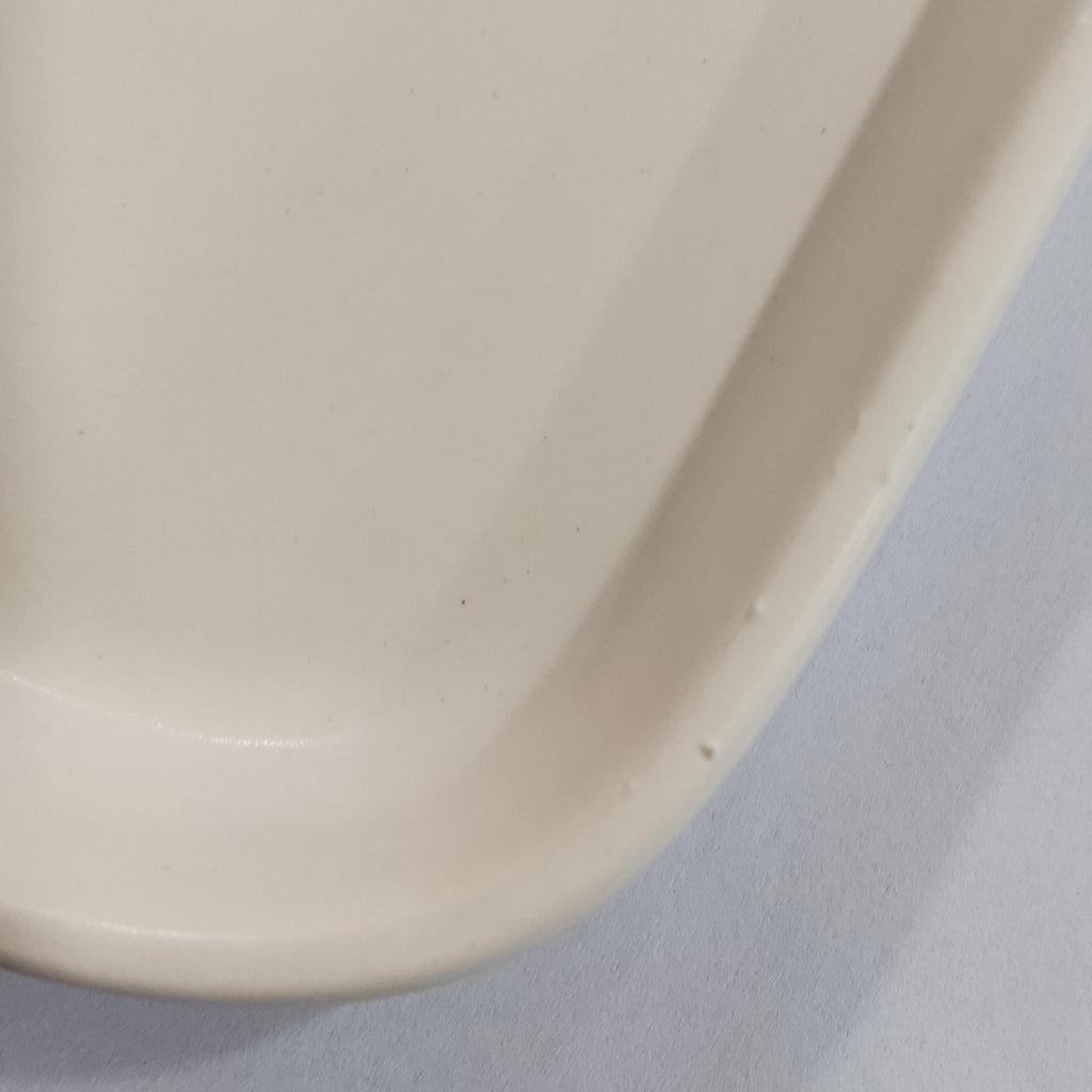  Vassoio in ceramica modello Maonie colore bianco - VERSIONE OUTLET by CeramicStore | Lo specialista del tuo bagno