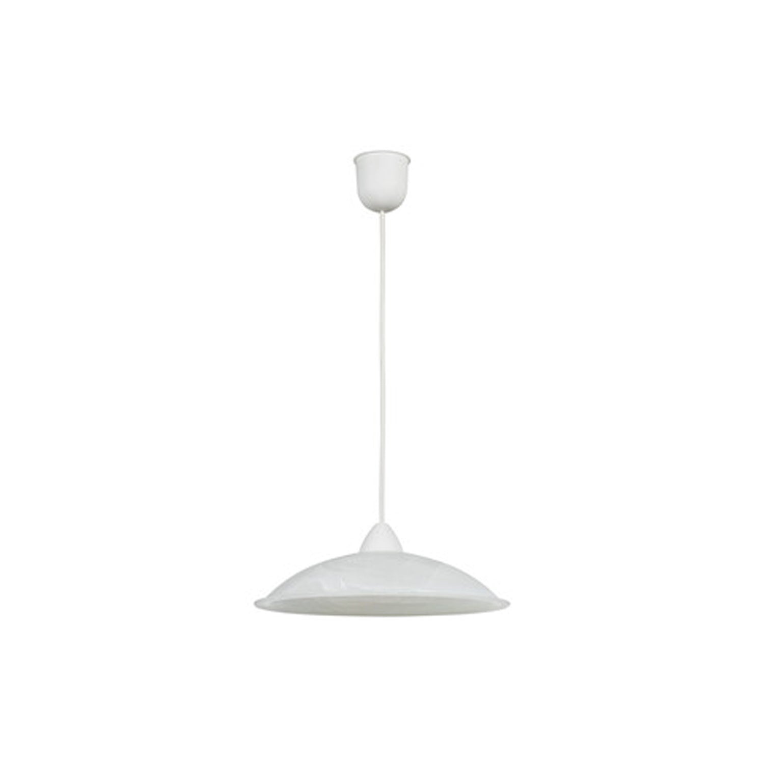 Lampada sospesa modello Duna 30 - Alabastro bianco/satinato esterno by CeramicStore | Lo specialista del tuo bagno
