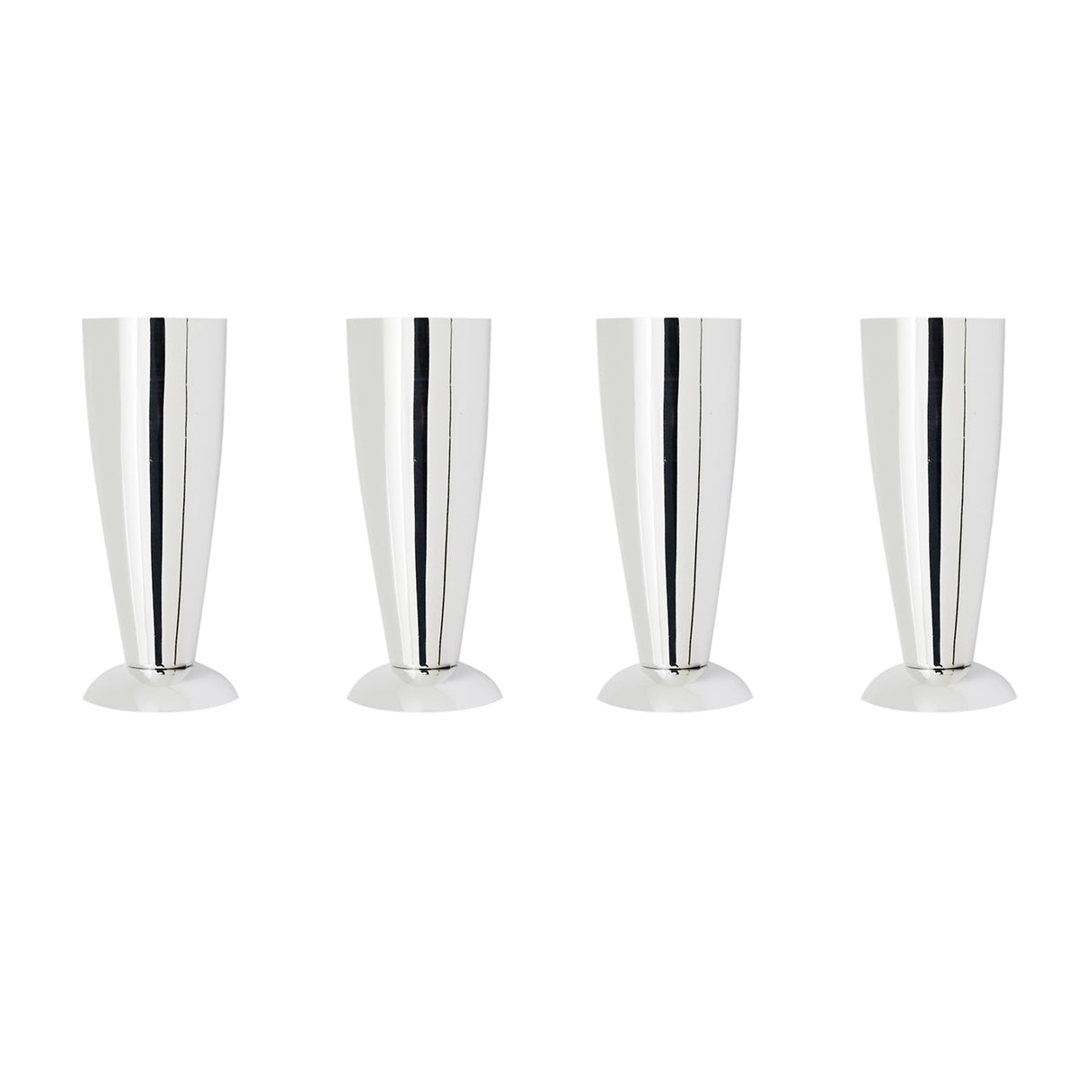 4 pz Piedini per lavatoi H 13 cm - Cromo