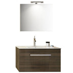 Mobile bagno sospeso modello Onik Noce Tranchà¨ by CeramicStore | Lo specialista del tuo bagno