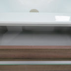  Mobile bagno sospeso modello Onik Noce Tranchà¨ by CeramicStore | Lo specialista del tuo bagno