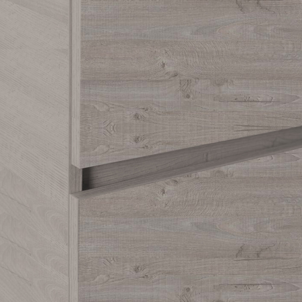  Colonna Bagno Sospesa cm 32x140 h modello 'Persona' colore Cenere by CeramicStore | Lo specialista del tuo bagno