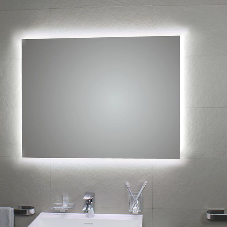 Specchio da bagno 100x70 cm modello Perimetrale Ambiente con led Koh-I-Noor by CeramicStore | Lo specialista del tuo bagno