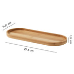  Vassoio portaoggetti da appoggio Gedy serie Thea - Naturale by CeramicStore | Lo specialista del tuo bagno