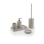  Vassoio portaoggetti in cemento Gedy serie Giunone - Grigio by CeramicStore | Lo specialista del tuo bagno