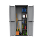 Armadio Terry Portascope a due ante - Grigio by CeramicStore | Lo specialista del tuo bagno