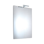 Specchio filo lucido 60x80 di Gedy modello William con lampada a Led inclusa by CeramicStore | Lo specialista del tuo bagno