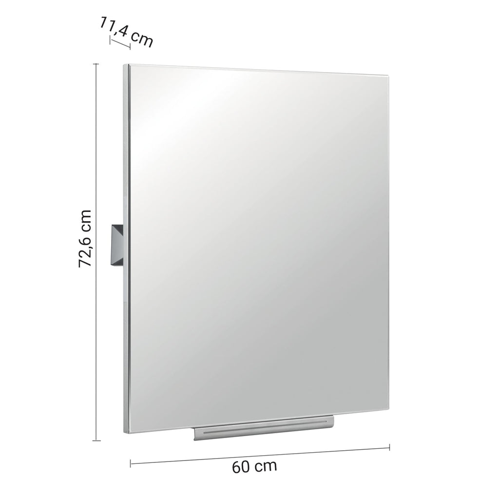  Specchio infrangibile basculante 60x74 cm modello Prima Classe di Gedy by CeramicStore | Lo specialista del tuo bagno
