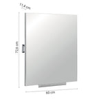  Specchio infrangibile basculante 60x74 cm modello Prima Classe di Gedy by CeramicStore | Lo specialista del tuo bagno