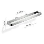  Portasalviette attrezzabile 5447 Gedy serie Lounge - Cromato