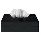 Scatola per fazzoletti modello Silhouette di colore nero by CeramicStore | Lo specialista del tuo bagno