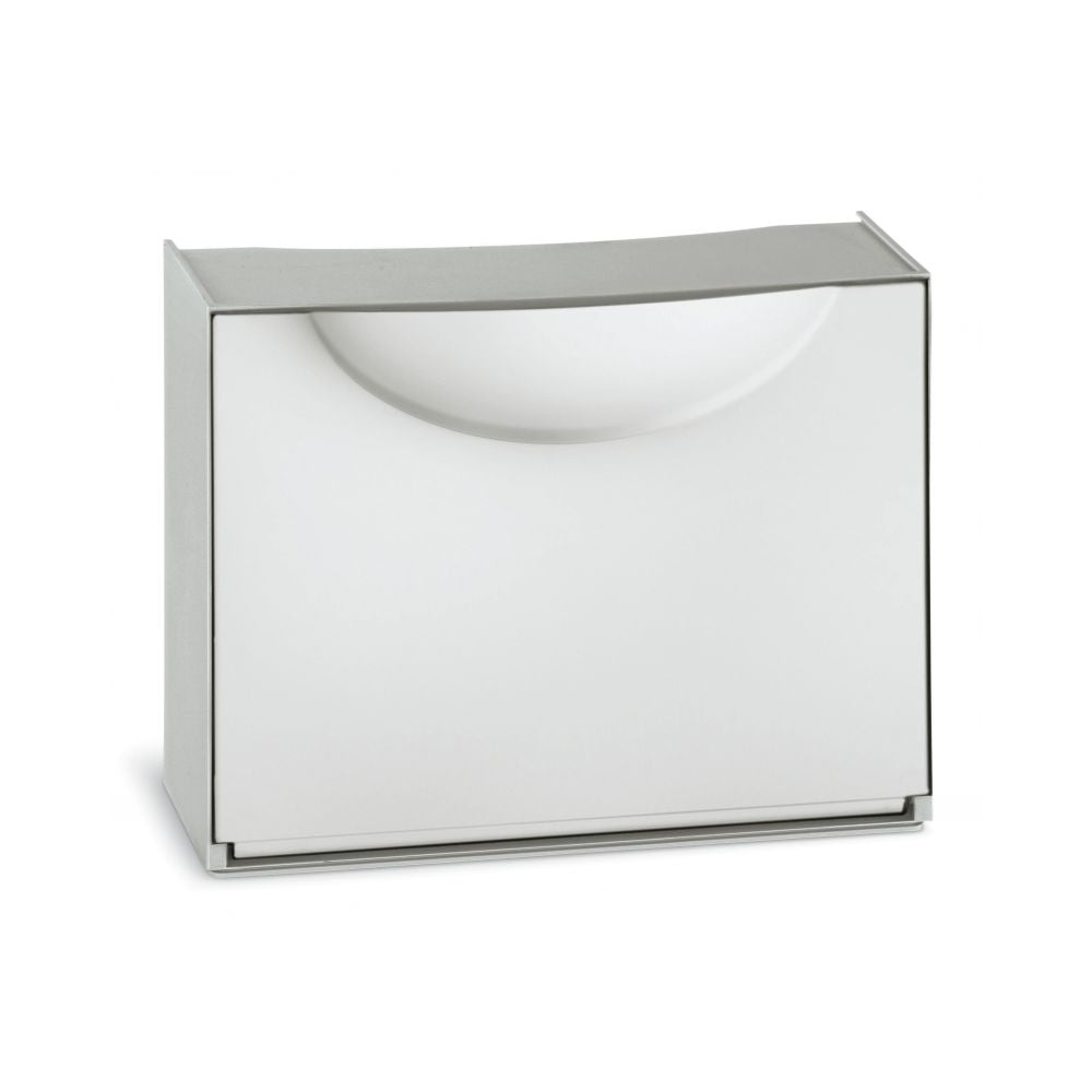 Scarpiera a scomparsa con anta a ribalta - Bianco by CeramicStore | Lo specialista del tuo bagno