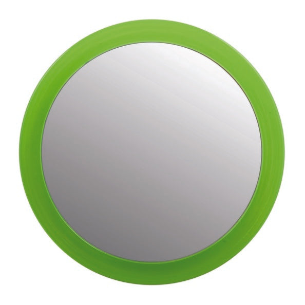 Specchio da bagno ingranditore rotondo con ventosa colore verde by CeramicStore | Lo specialista del tuo bagno