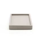  Vassoio portaoggetti in cemento Gedy serie Giunone - Grigio by CeramicStore | Lo specialista del tuo bagno