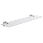Mensola 55 cm in Acciaio Inox e Cromall Gedy serie Felce - Cromato