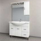 Mobile bagno a terra con ante