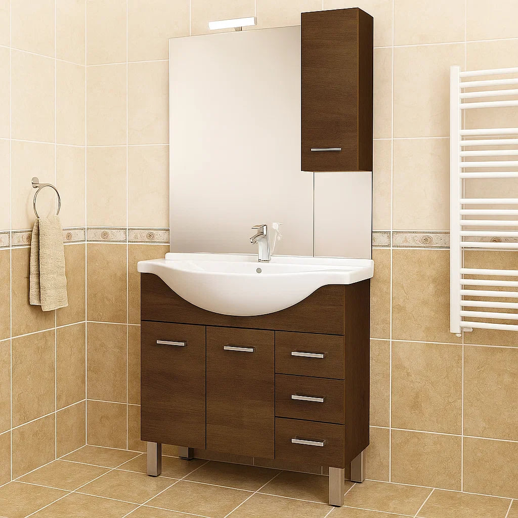 Mobile bagno modello Arianna con base 2 ante