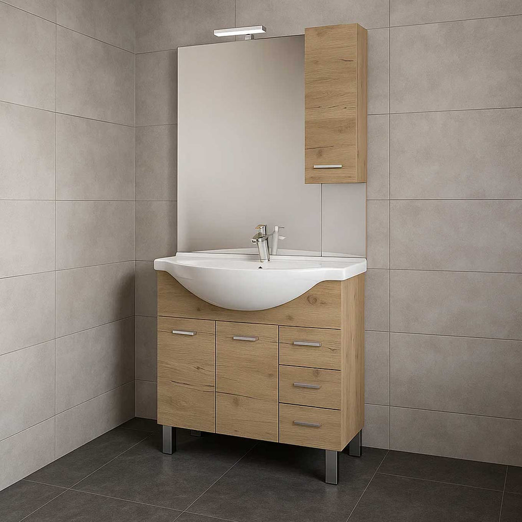 Mobile bagno modello Arianna con base 2 ante