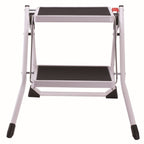 Scaletta pieghevole in acciaio a 2 gradini Max 150 kg by CeramicStore | Lo specialista del tuo bagno