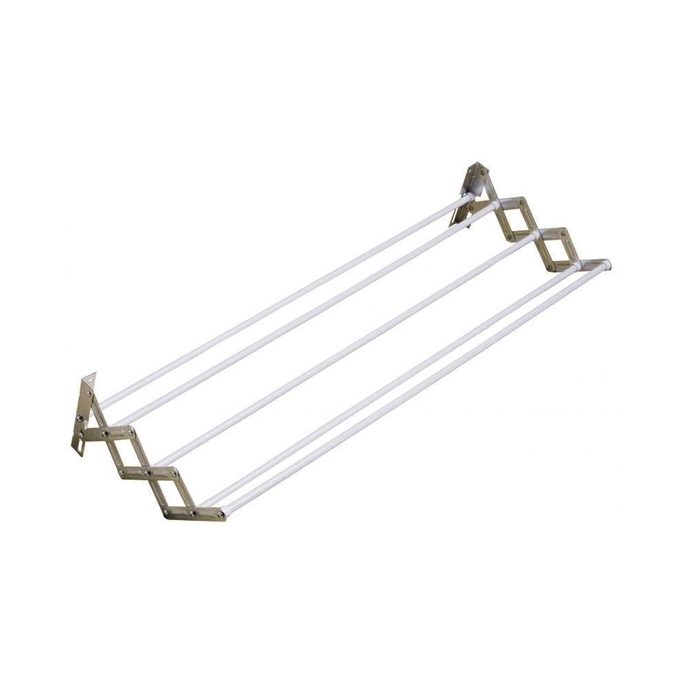 Stendibiancheria estensibile a parete 100 cm in acciaio plastificato by CeramicStore | Lo specialista del tuo bagno
